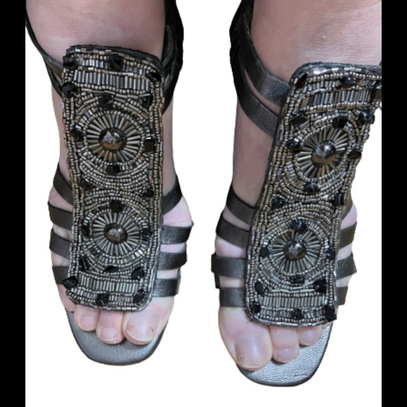 Vince Camuto wedge sandals, size 7.5 - Picture 1 of 10